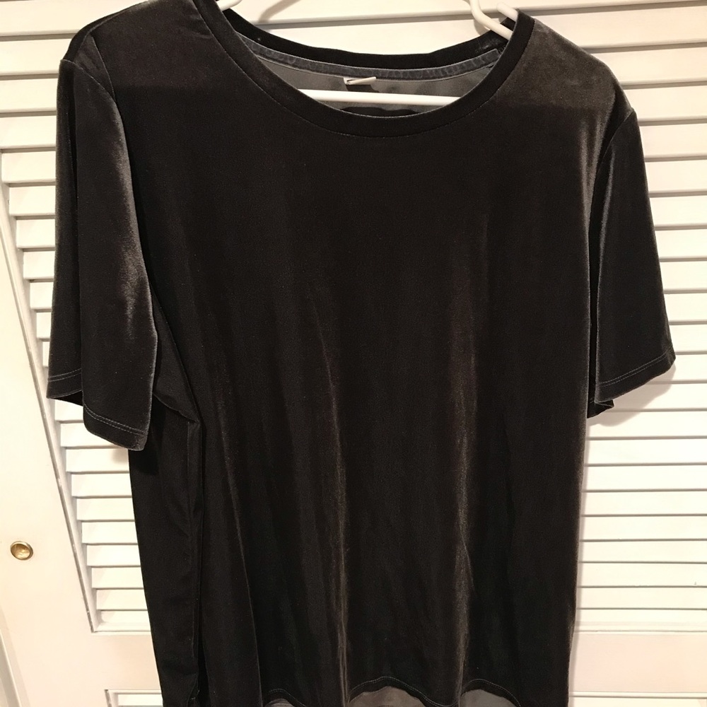 Velvet top